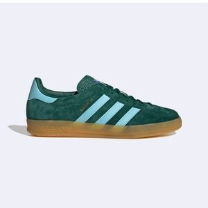 Adidas Gazelle Indoor Shoes Originals Sneakers Collegiate Green IG9979